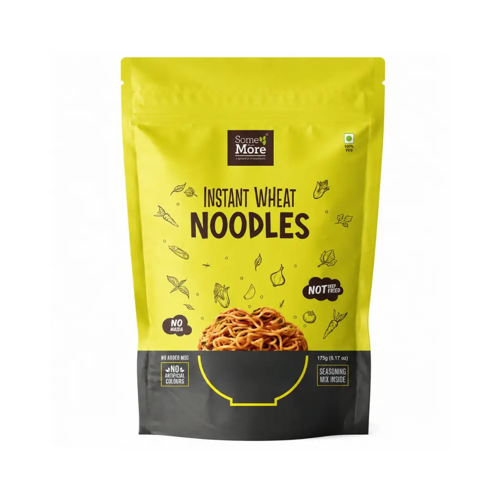 SOME MORE FOODS INSTANT WHEAT NOODLES 175 GM