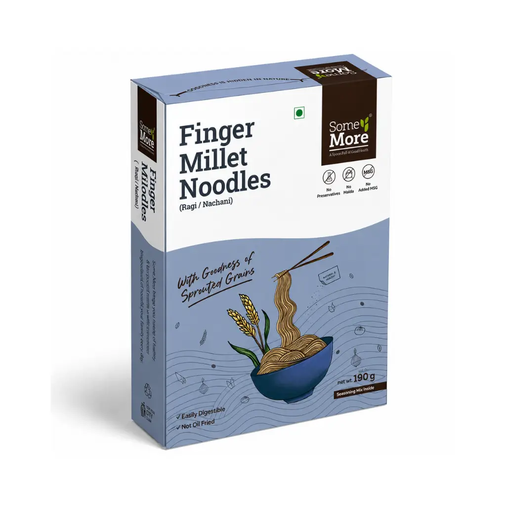 SOME MORE FOODS FINGER MILLET HAKKA NOODLES 190 GM