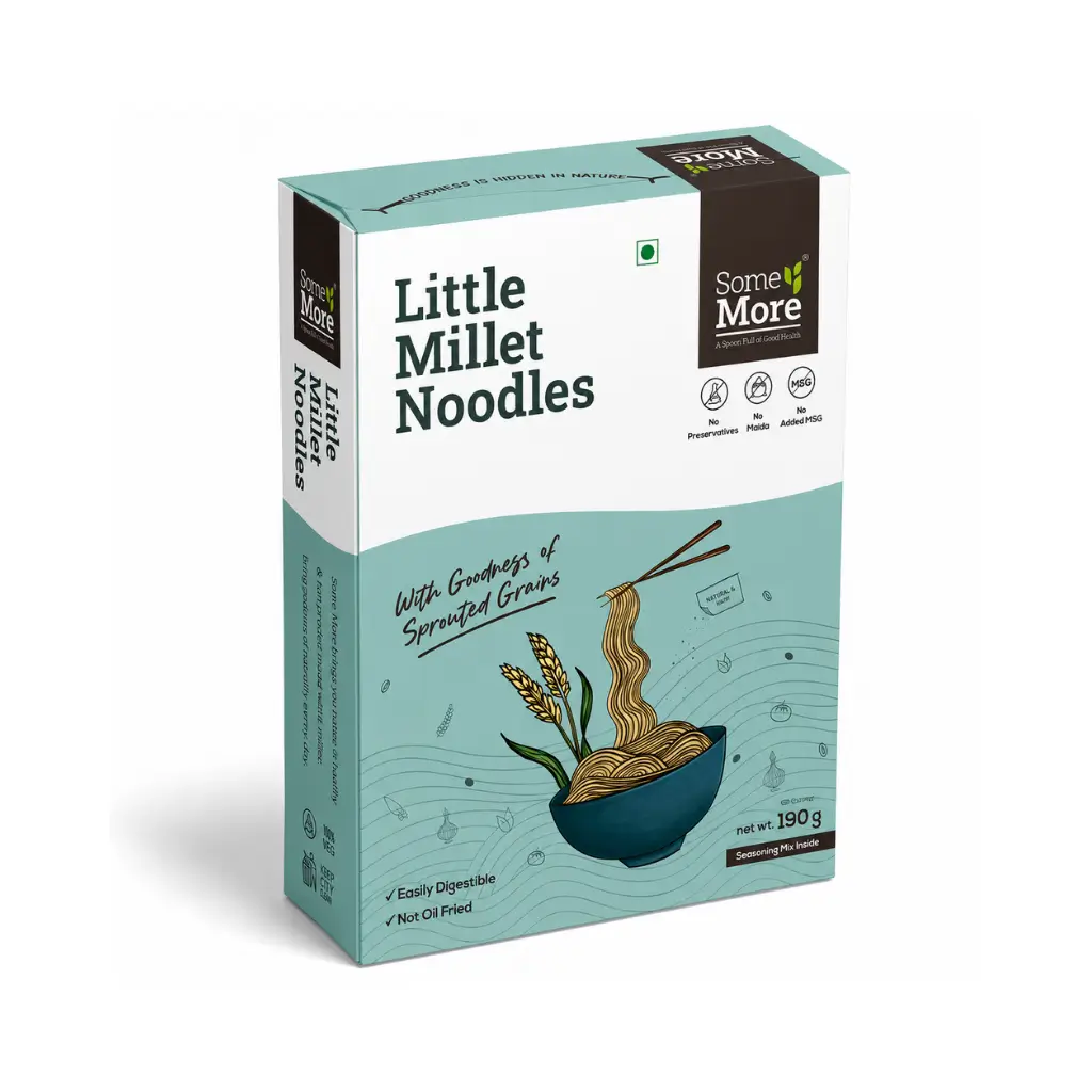 SOME MORE FOODS LITTLE MILLET HAKKA NOODLES 190 GM