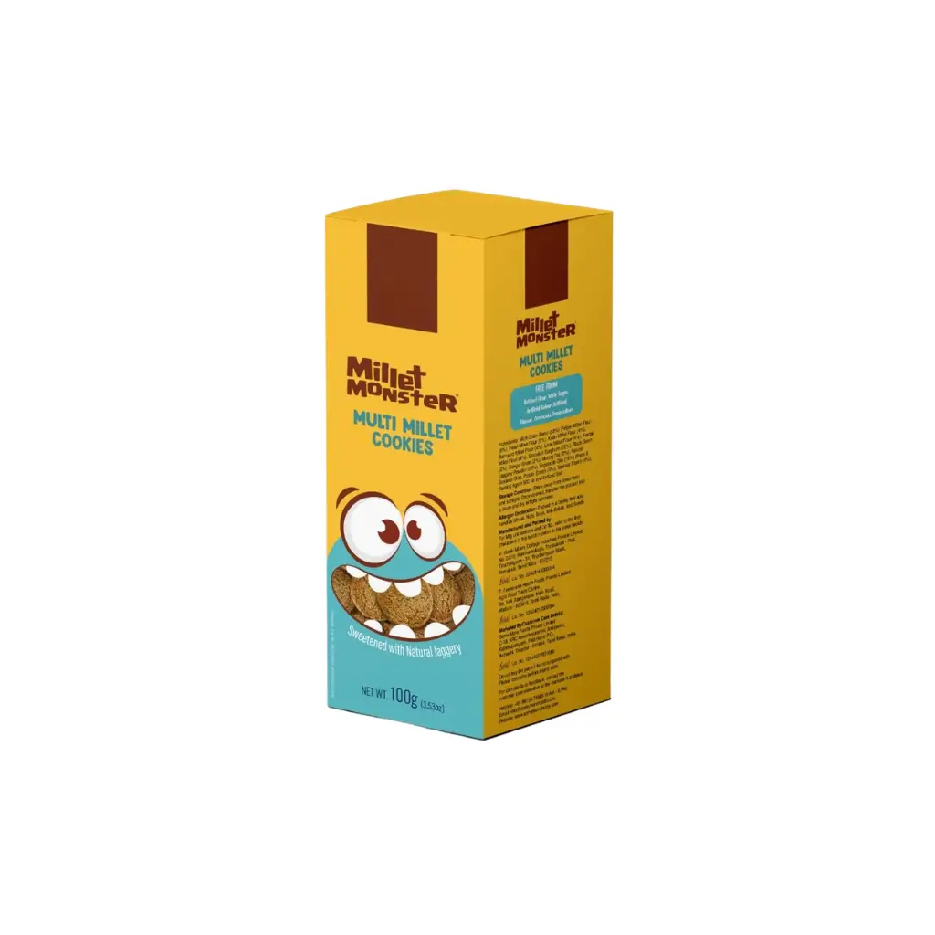 SOME MORE FOODS MILLET MONSTER MULTI MILLET COOKIES 100 GM