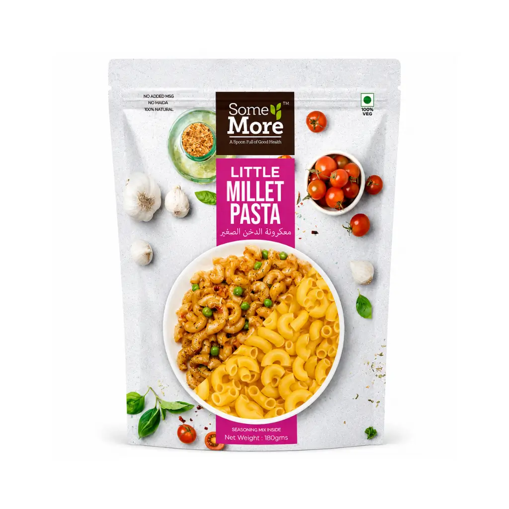 SOME MORE FOODS LITTLE MILLET PASTA 180 GM