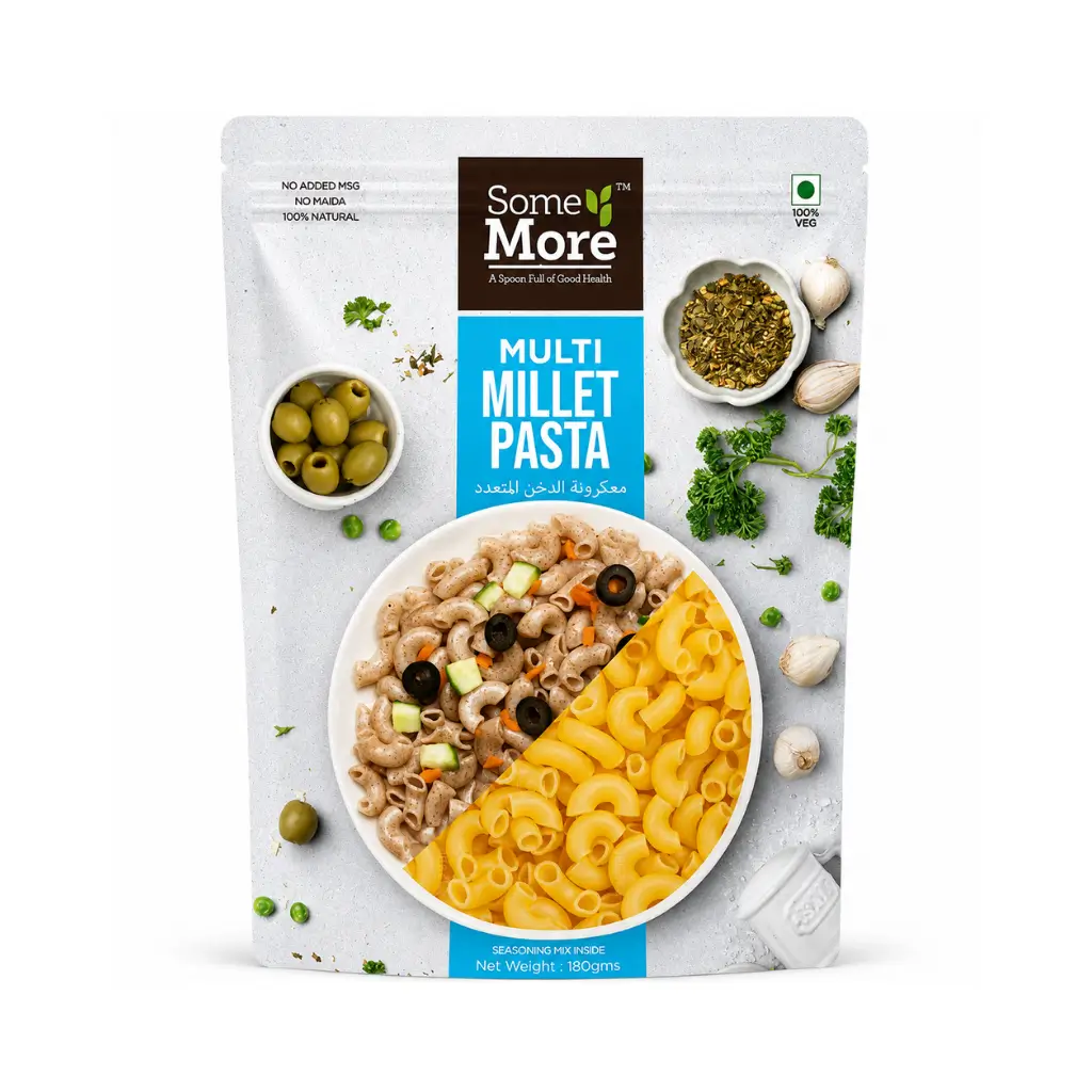 SOME MORE FOODS MULTI MILLET PASTA 180 GM
