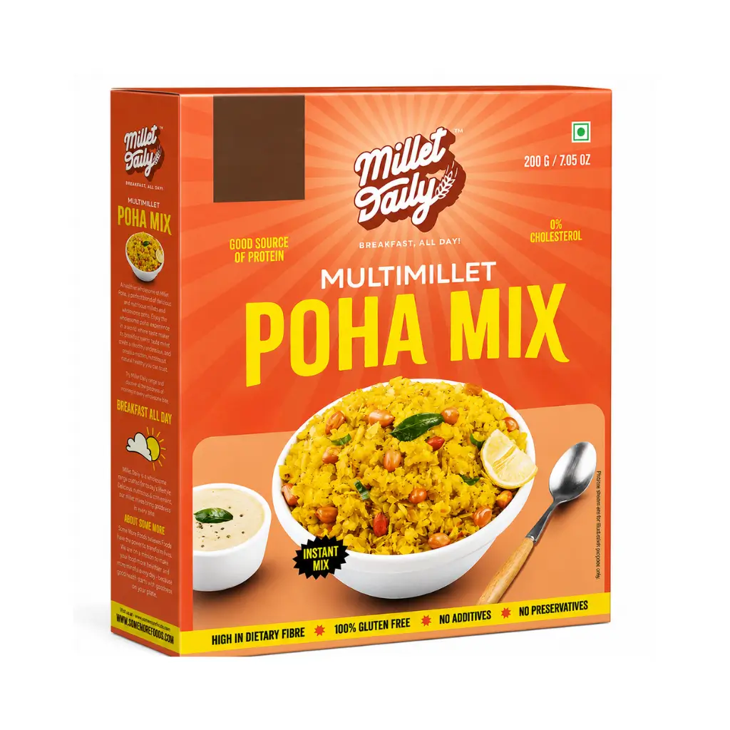 SOME MORE FOODS MULTIMILLET POHA MIX 200 GM