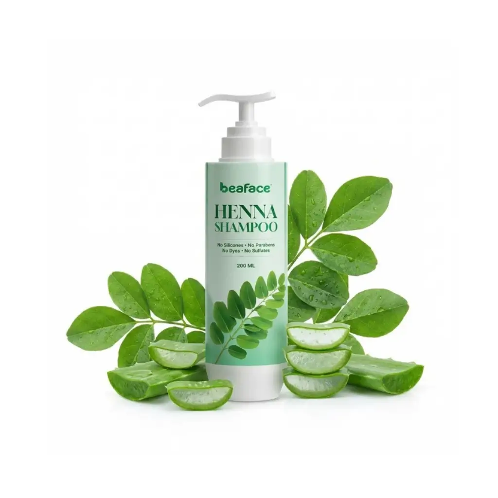 BEAFACE HENNA HERBAL SHAMPOO 200ML