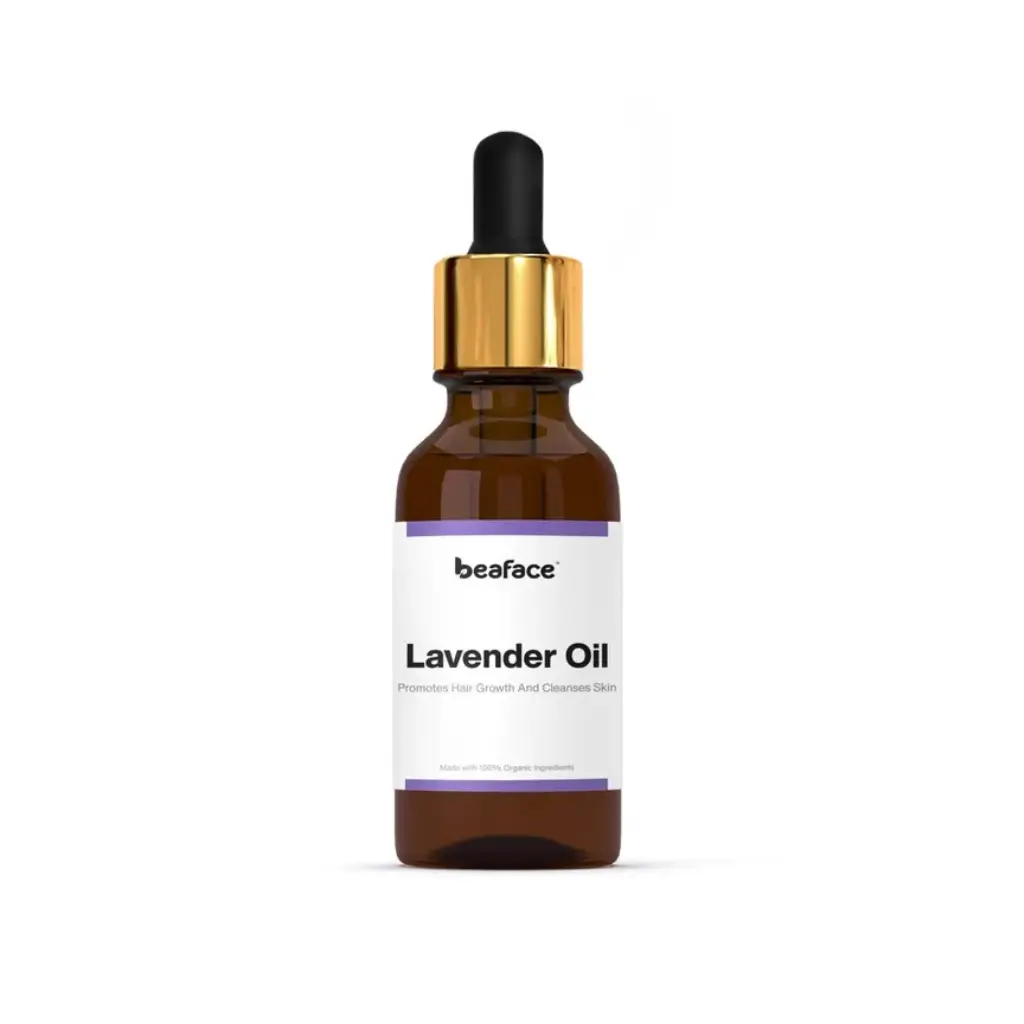 BEAFACE LAVENDER OIL REDUCES INFLAMMATION REDNESS ACNE BLEMISHES IMPROVING SKIN TONE 20 ML
