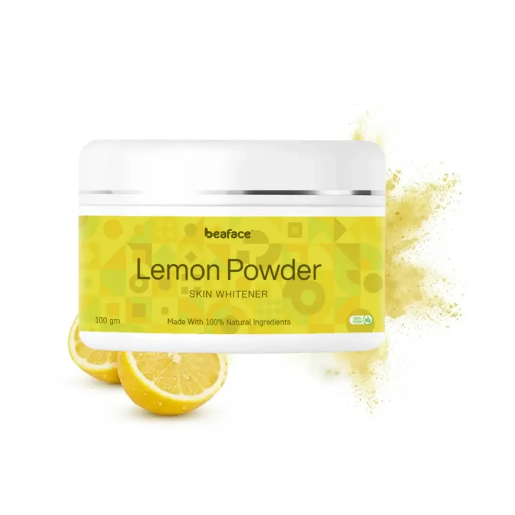 BEAFACE LEMON POWDER BRIGHTER SKIN REMOVE DEAD SKIN 100 GM