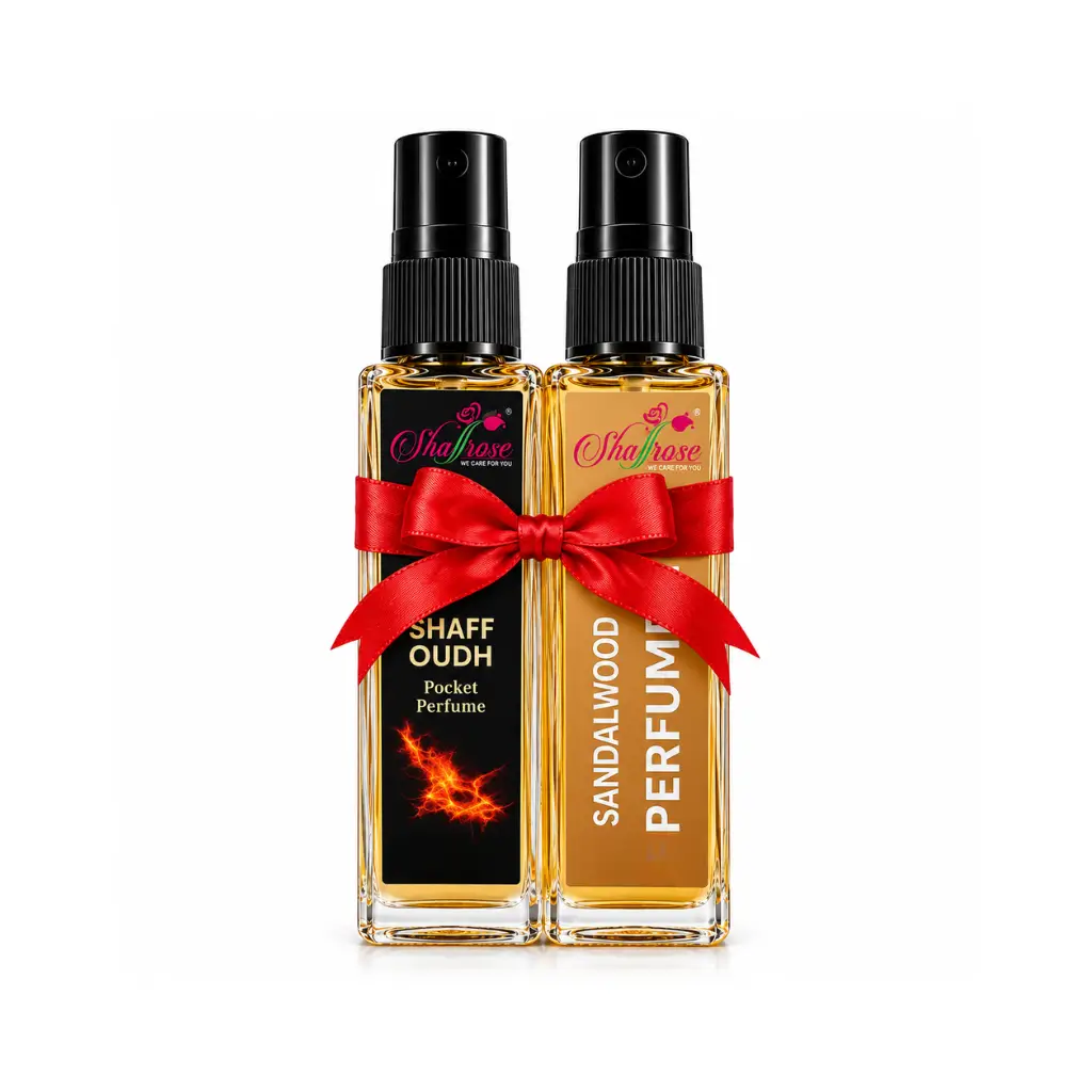 SHAFFROSE SHAFF OUDH & SANDALWOOD POCKET PERFUME COMBO