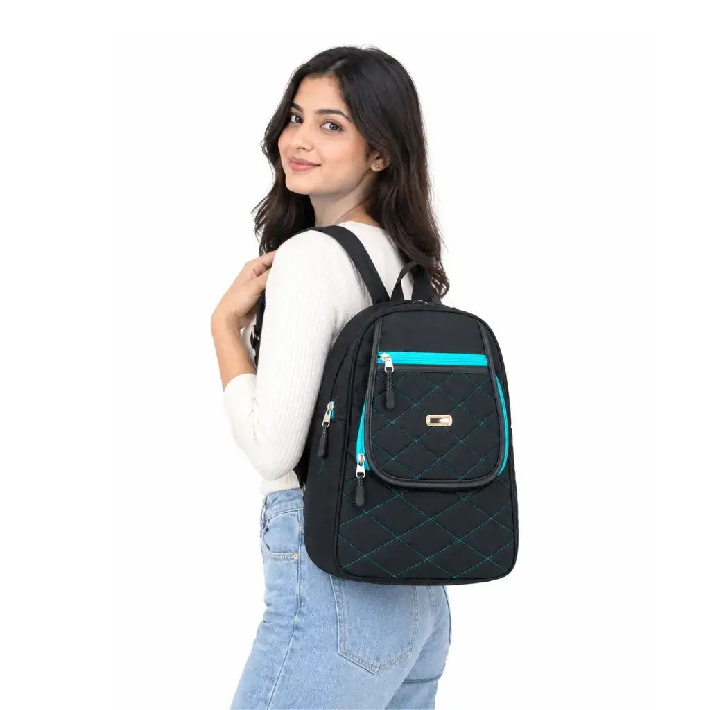 WOMEN’S STYLISH QUILTED BACKPACK