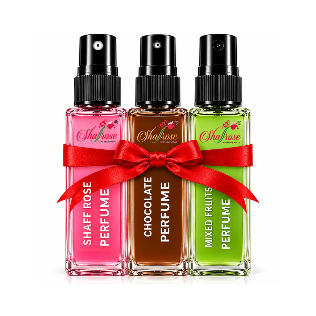 SHAFFROSE 3 SIGNATURE SCENTS POCKET PERFUME COMBO