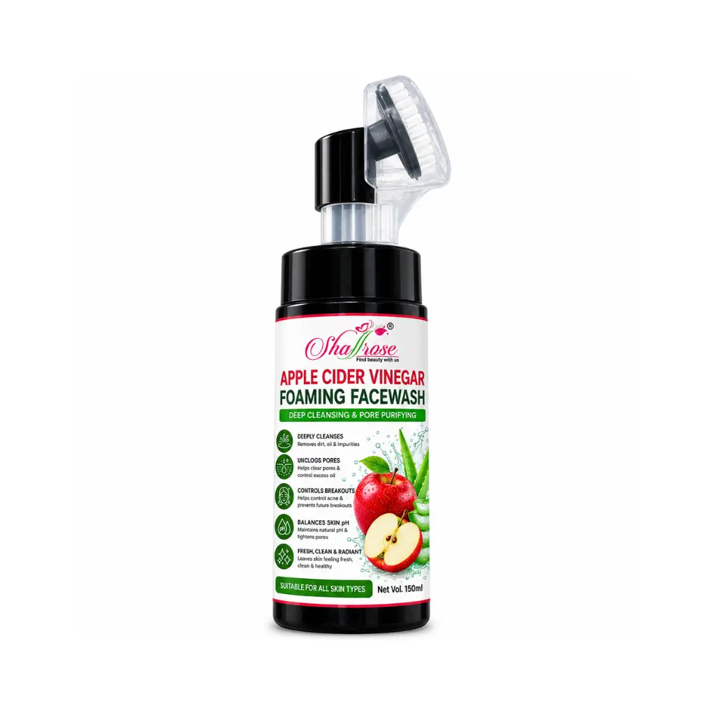 SHAFFROSE APPLE CIDER VINEGAR FOAMING FACE WASH 150 ML
