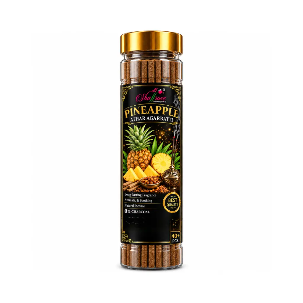 SHAFFROSE PINEAPPLE ATHAR AGARBATTI 40 N