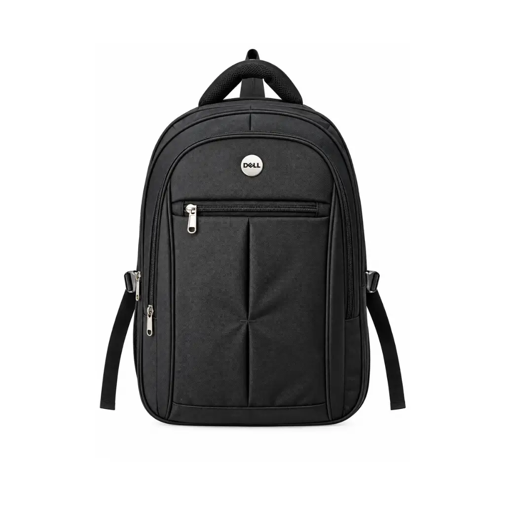 POOJA BAGS DELL MULTI COMPARTMENT LAPTOP BACKPACK | BLACK | BUSINESS & TRAVEL