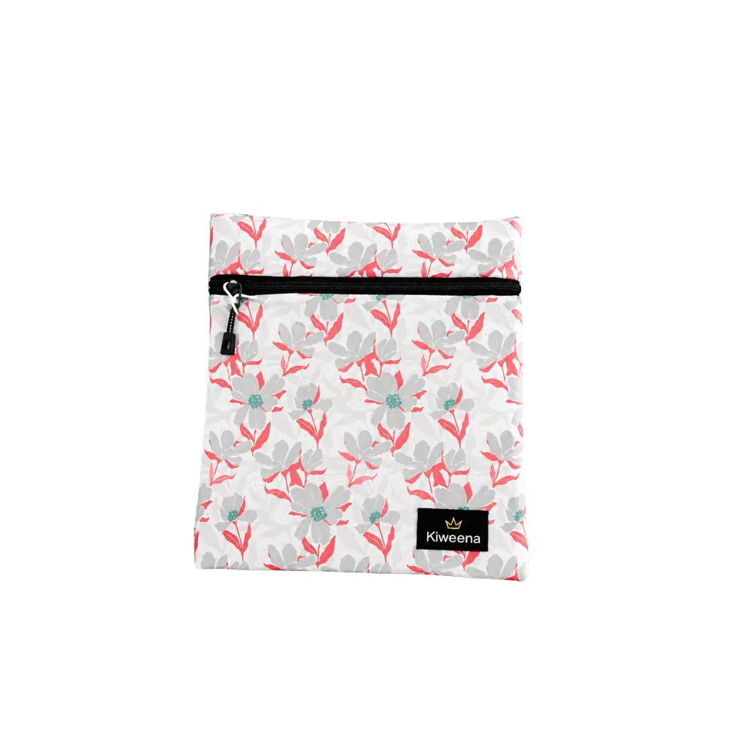 KIWEENA THERMA INSULATED MULTI PURPOSE POUCH |FLOWER ROSE |