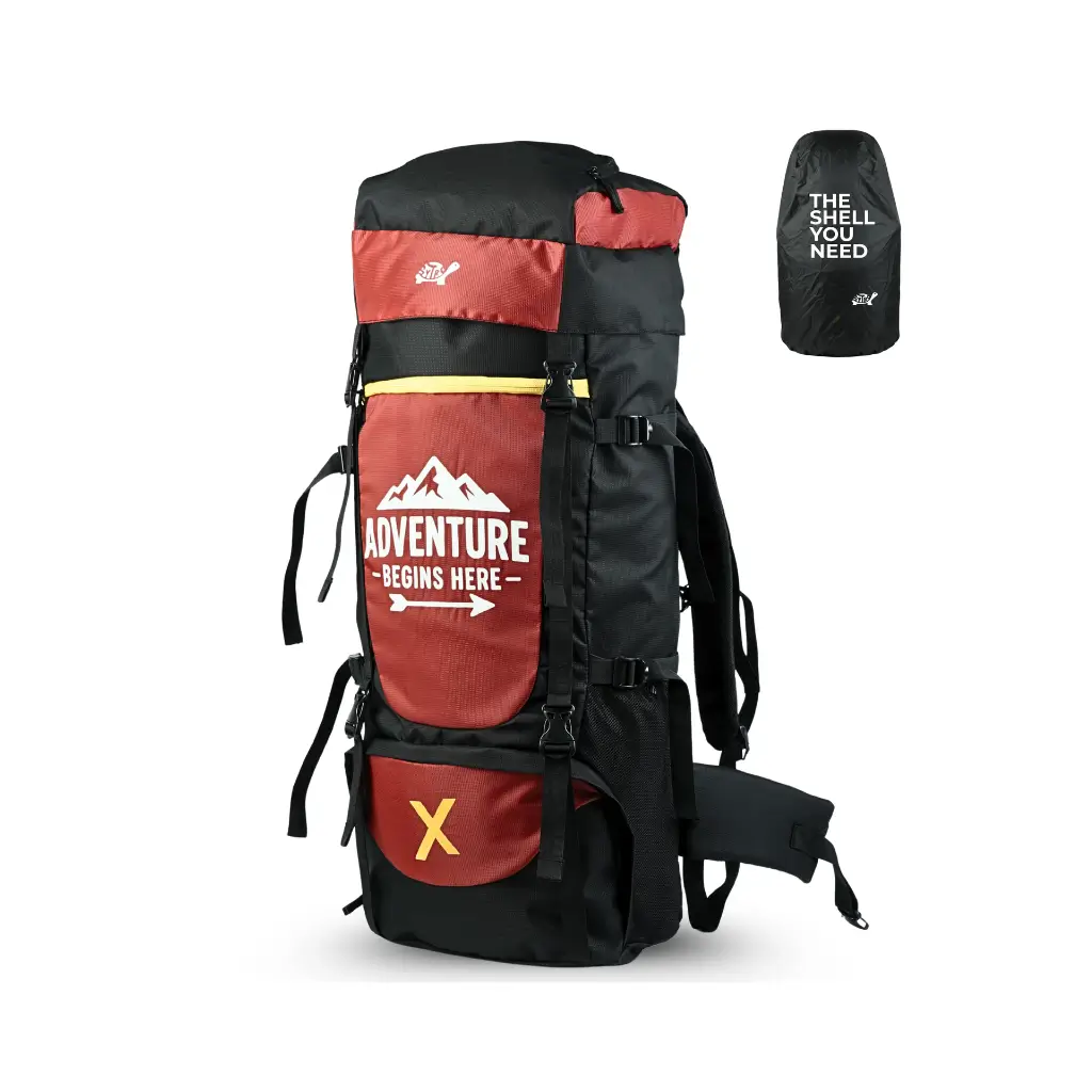 SYTRO BAGS SHELLX INFERNO 80L TREKKING BACKPACK