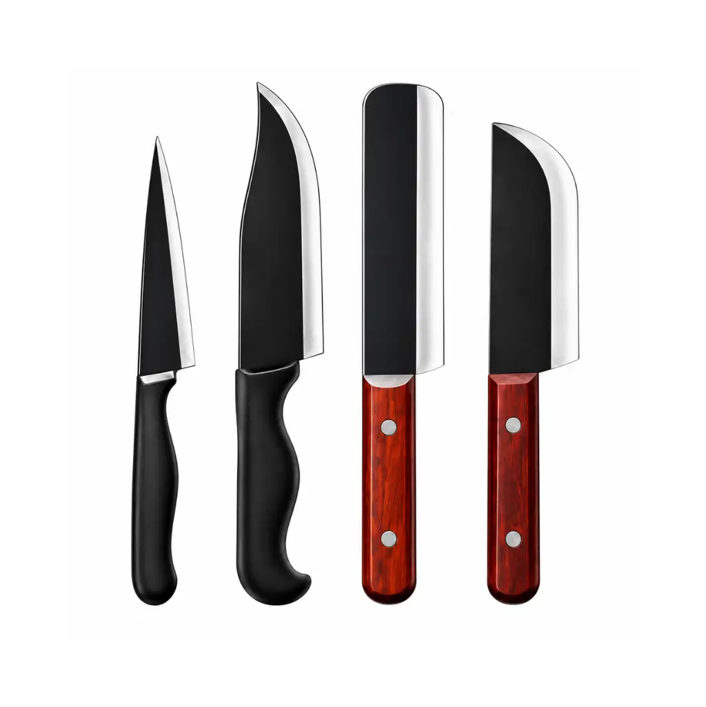 ROOPAM 4 PIECE MULTIPURPOSE KITCHEN KNIFE COMBO SET | CUTTING| CHOPPING & SLICING USE
