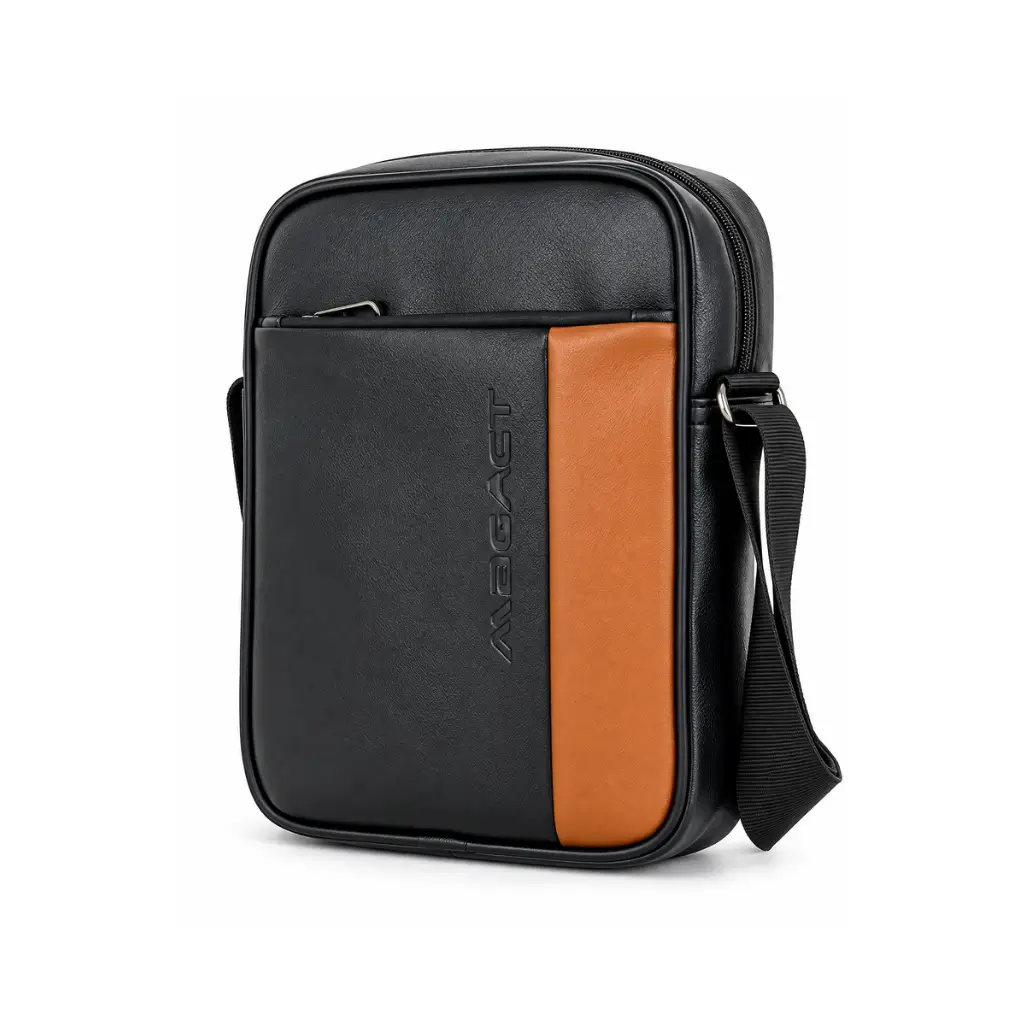 MAGNET DELTA SYNTHETIC LEATHER CROSSBODY BAG | UNISEX