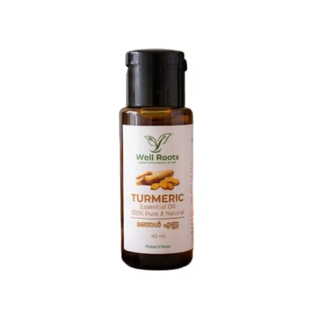 WELL ROOTS ESSENTIAL TURMERIC OIL FOR FACE AND BODY