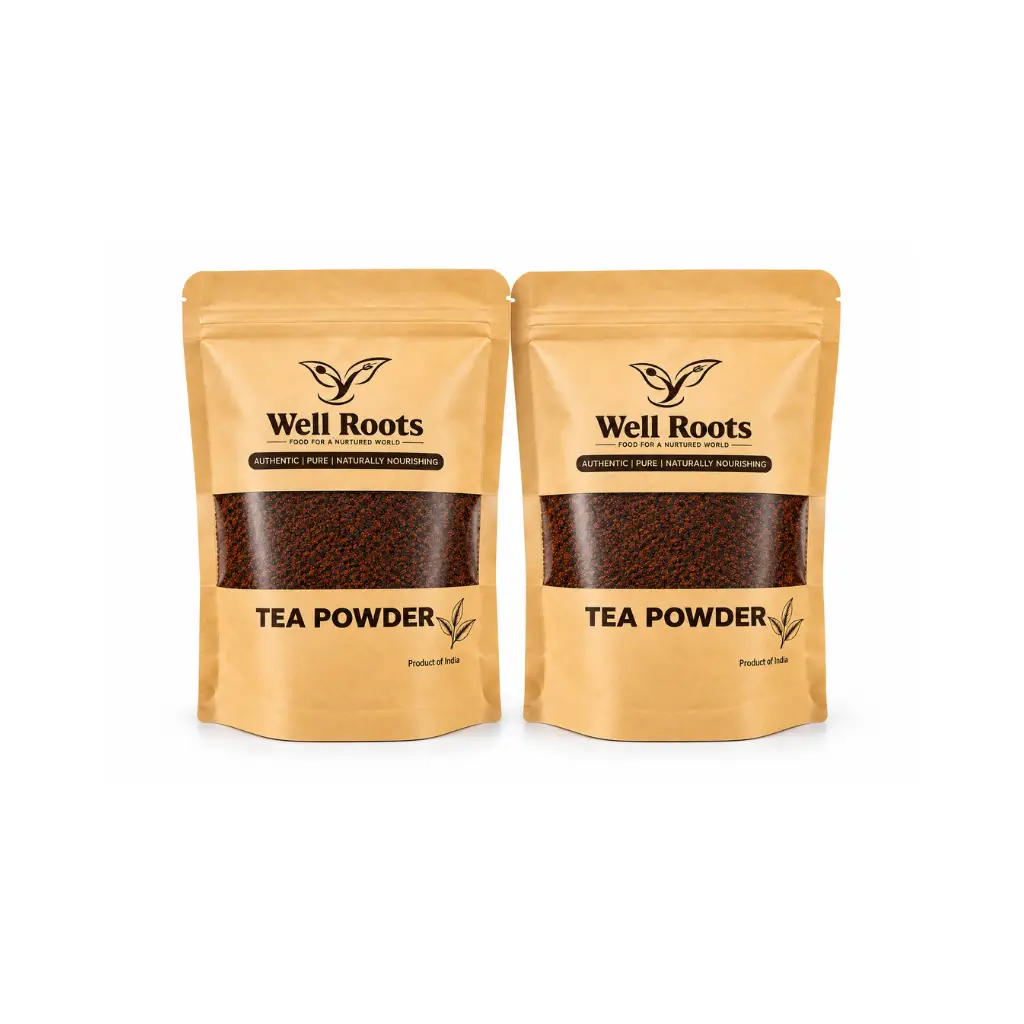 Well Roots Wayanadan Dust Tea Powder For Strong Tea Combo Pack of Two   