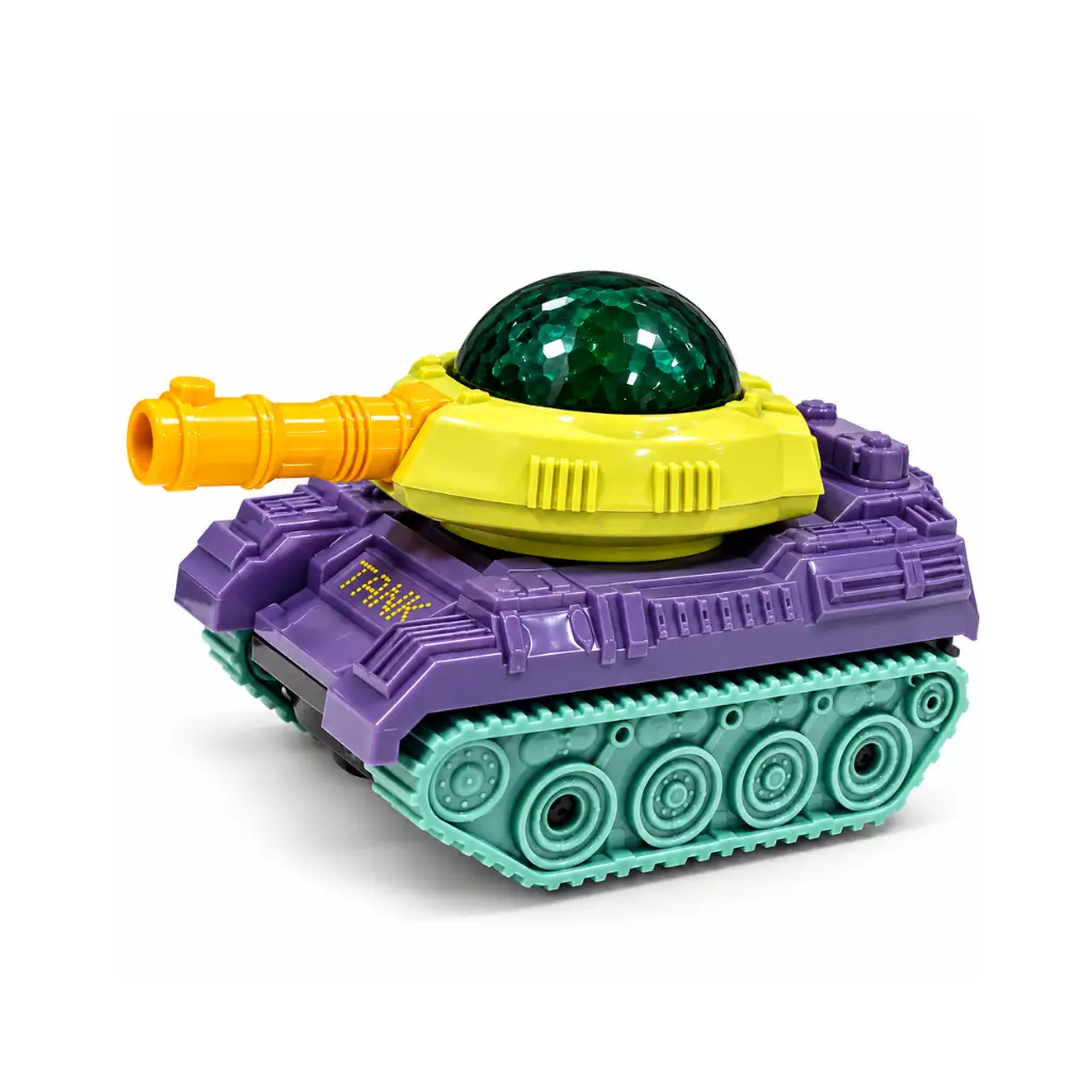 HAPPY CHILD CARTOON TANK WITH COOL LIGHTING