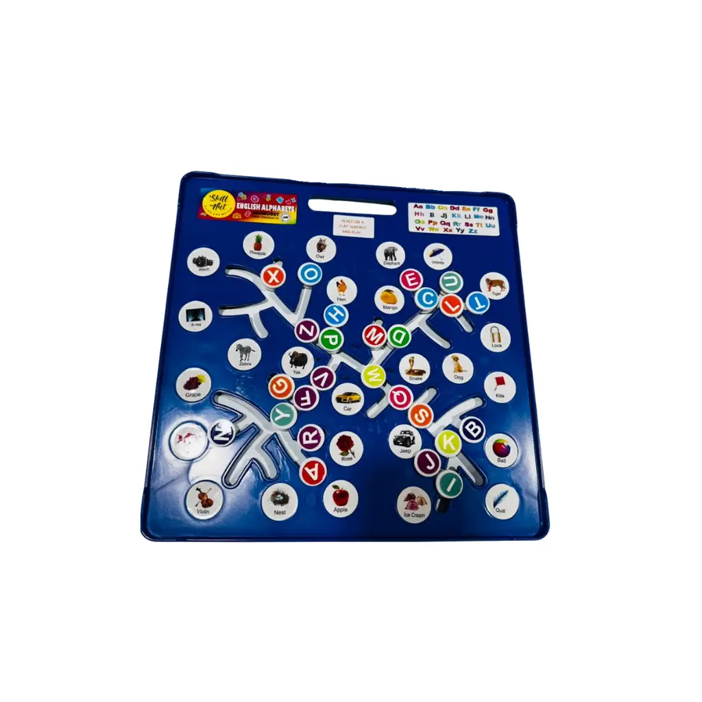 Bellmount Skill Hut Alphabet & Picture Matching Learning Game