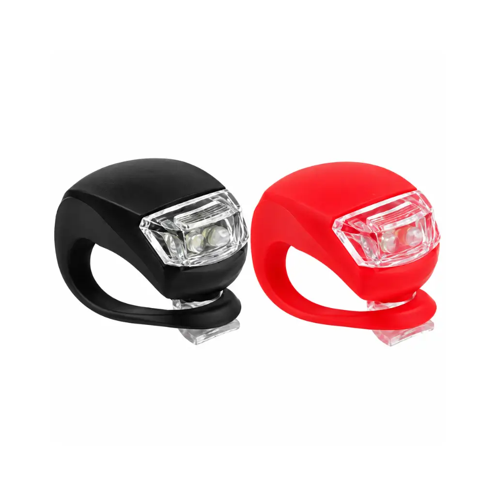 Generic 15105 Silicone Ledbike Light 2pc