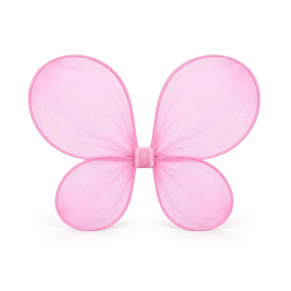 GENERIC KIDS’ PINK BUTTERFLY FAIRY WINGS | FANCY DRESS COSTUME ACCESSORY |1 PIECE