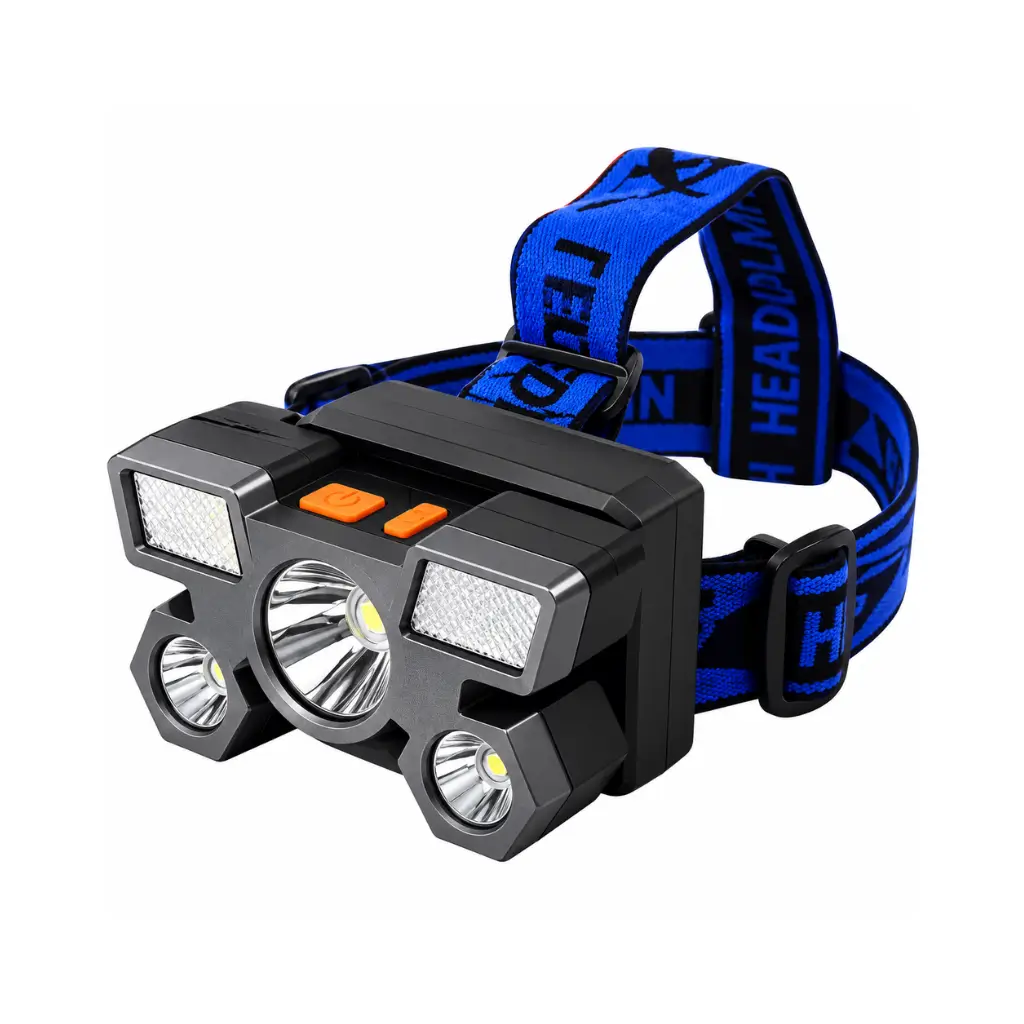Generic 15794 5 Led Usb Rechargeable Headlamp