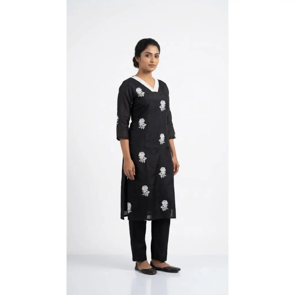 LADIES KURTHI 2 PCS SET