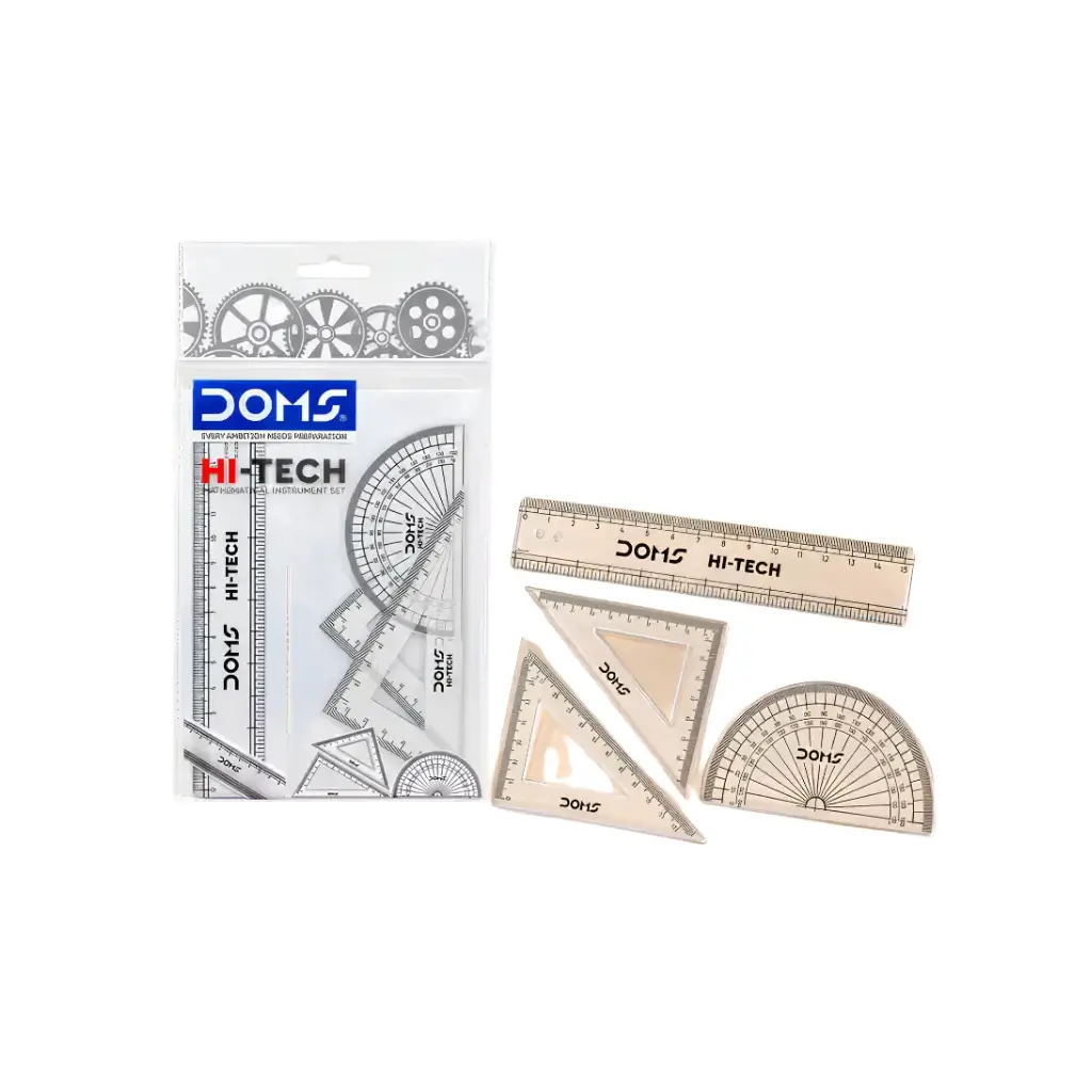 DOMS HI - TECH MATHEMATICAL INSTRUMENT SET 20/-