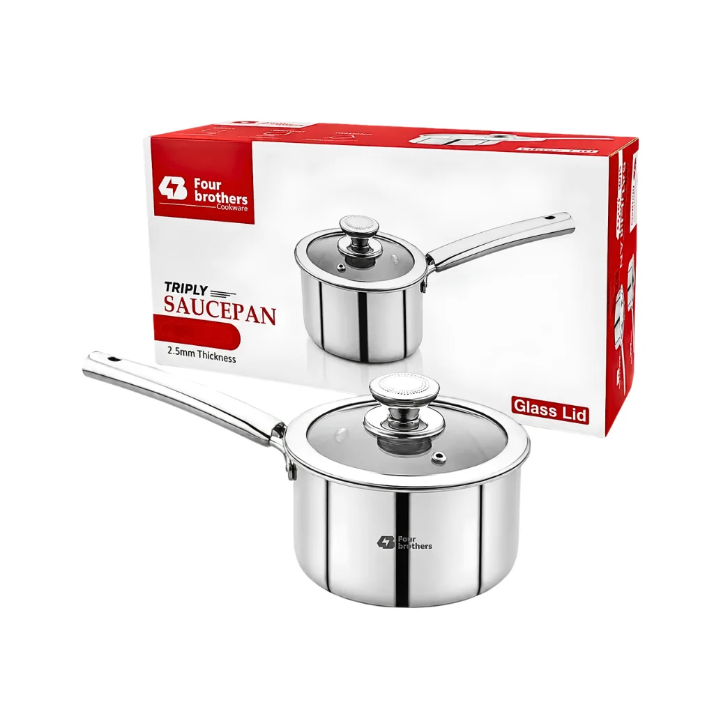 FOUR BROTHERS TRIPLY SAUCEPAN 14 CM