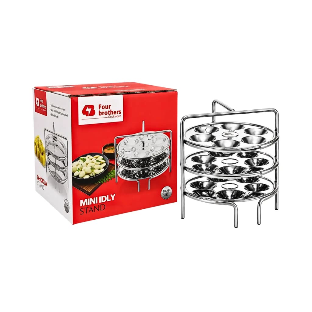 FOUR BROTHERS PRIME IDLY STAND 3 PLATES