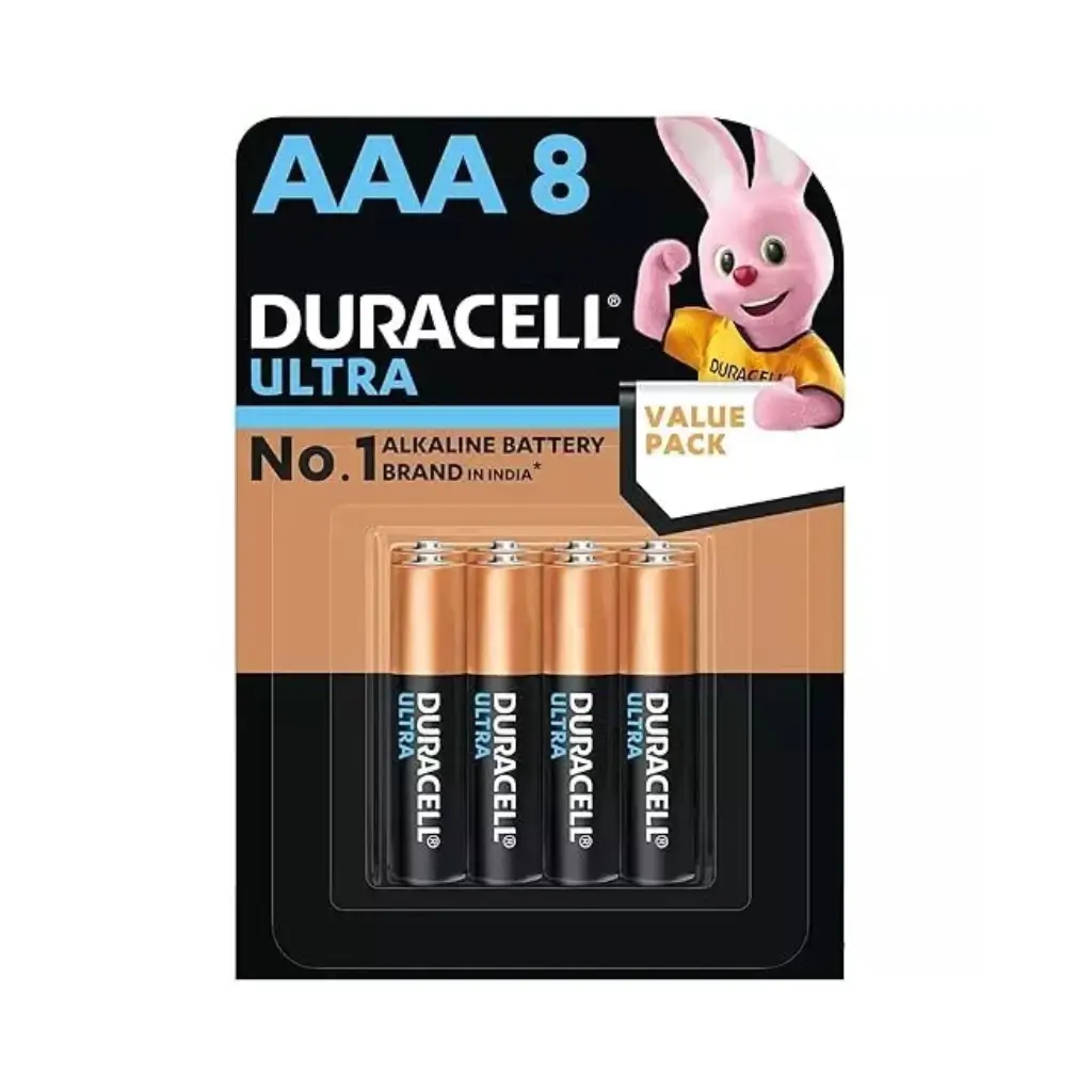 DURACELL ULTRA AAA 8 BATTERIES