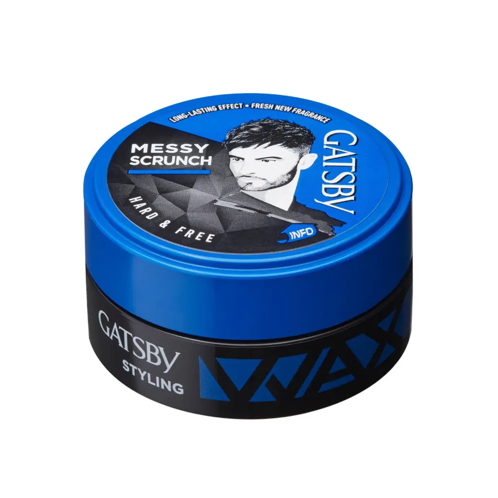 GATSBY STYLING WAX MESSY HAIR HARD & FREE 25 GM