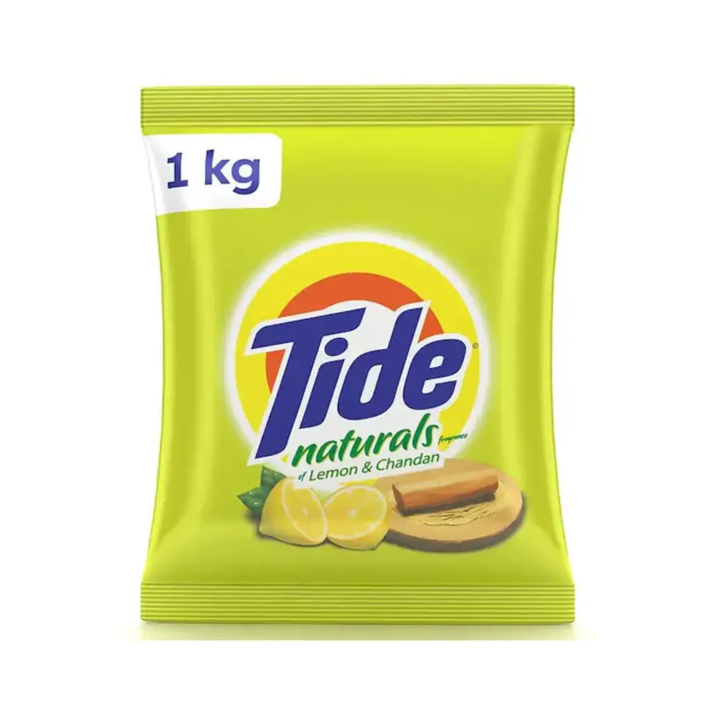 TIDE NATURALS LEMON & CHANDAN DETERGENT  POWDER 1 KG