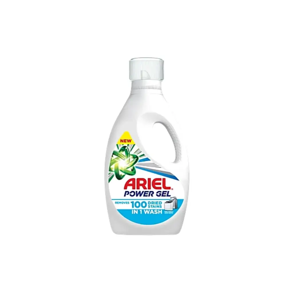 ARIEL POWER GEL TOP LOAD & SEMI AUTO BOTTLE DETERGENT LIQUID 500 GM