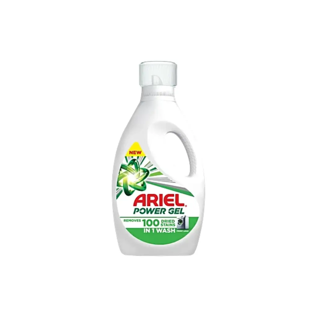 ARIEL POWER GEL FRONT LOAD BOTTLE DETERGENT LIQUID 500 GM