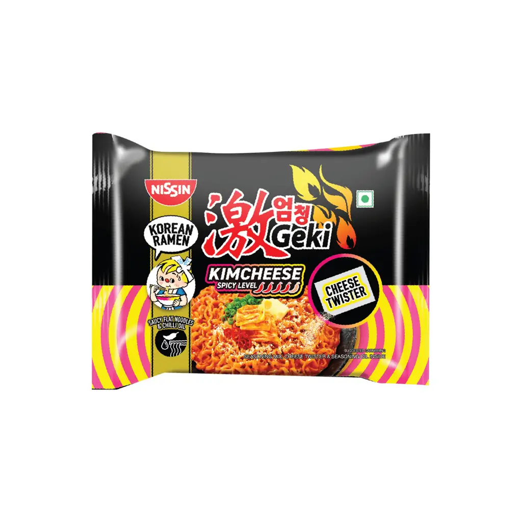 NISSIN GEKI KIMCHEESE NOODLES 130 GM