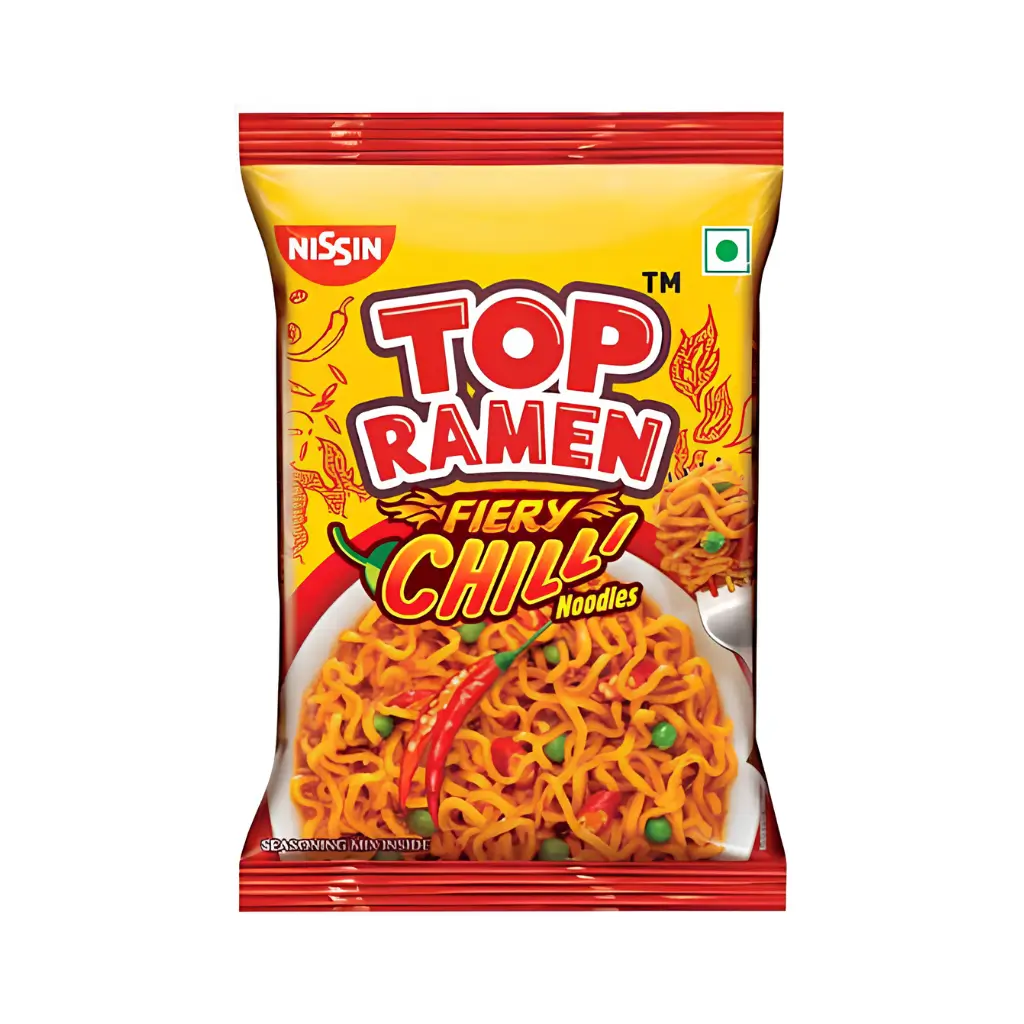 TOP RAMEN FIERY CHILLI NOODLES 50 GM