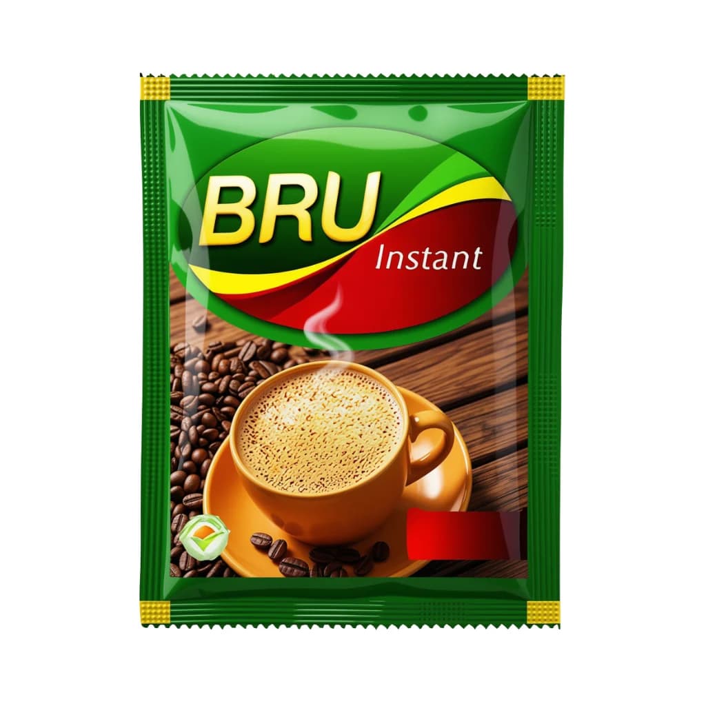 BRU NEW RICH AROMA INSTANT COFFEE POWDER  1.2 GM