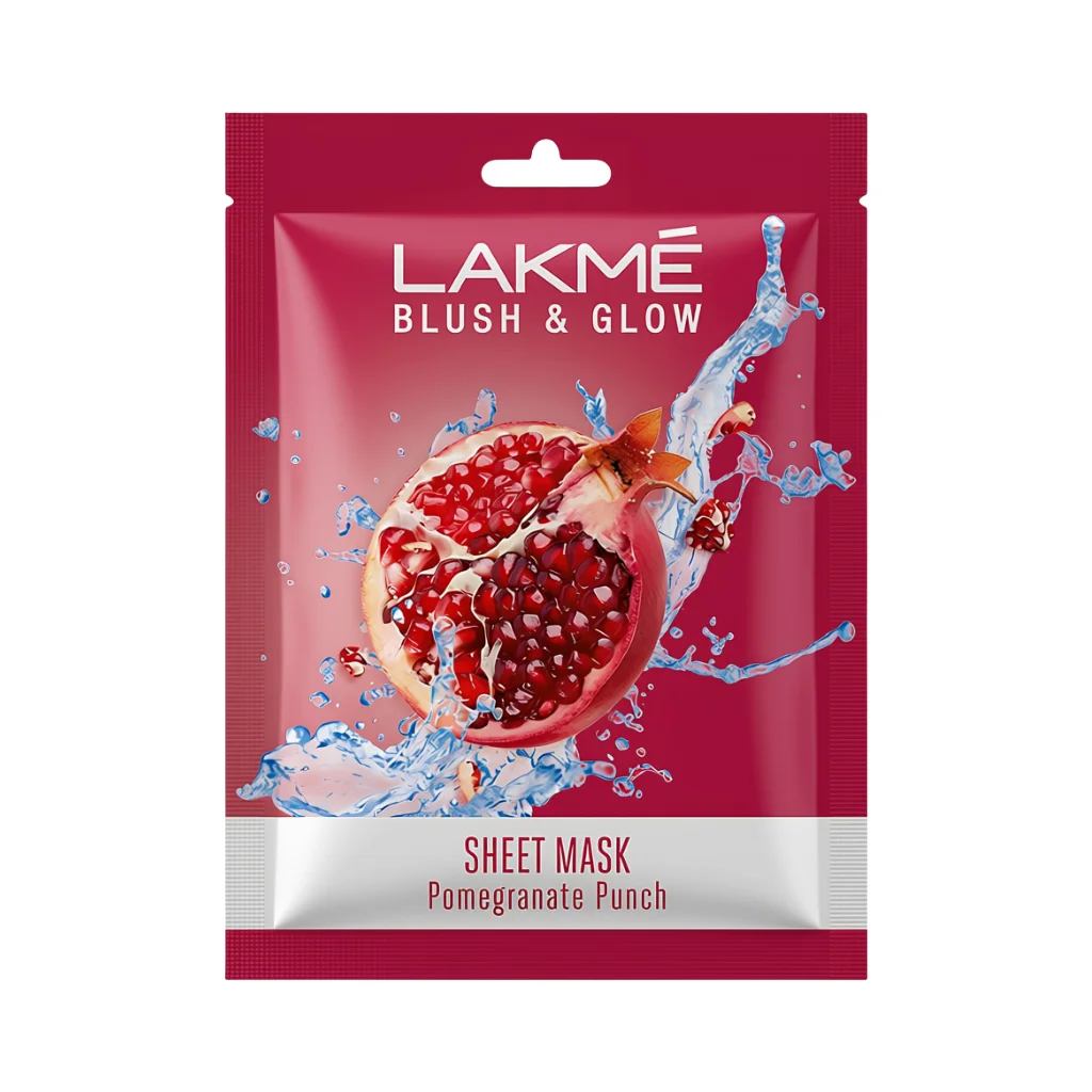 LAKME SHEET MASK POMEGRANATE PUNCH 1 U