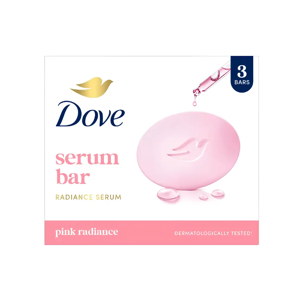 DOVE RADIANCE SERUM BAR 3 * 125 GM