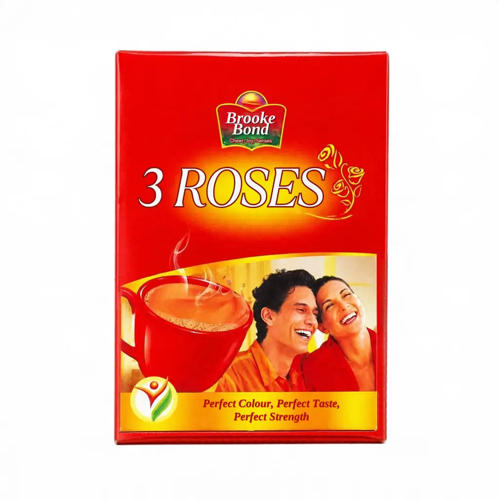 BROOKE BOND 3 ROSES NATURAL CARE BOX 100G