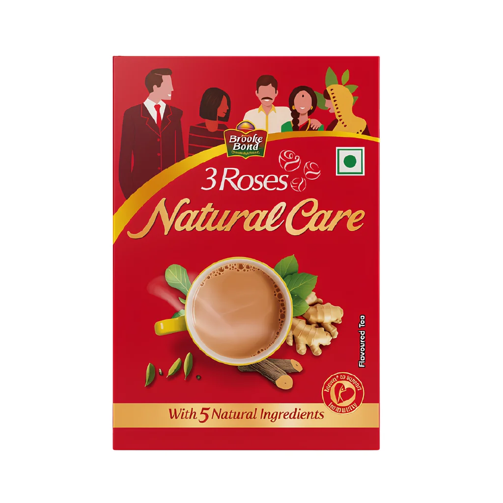 BROOKE BOND 3 ROSES NATURAL CARE BOX 500 G