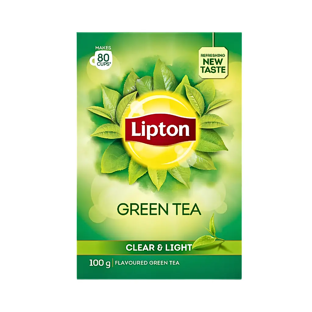 LIPTON GREEN TEA CLEAR & LIGHT POWDER 100 GM