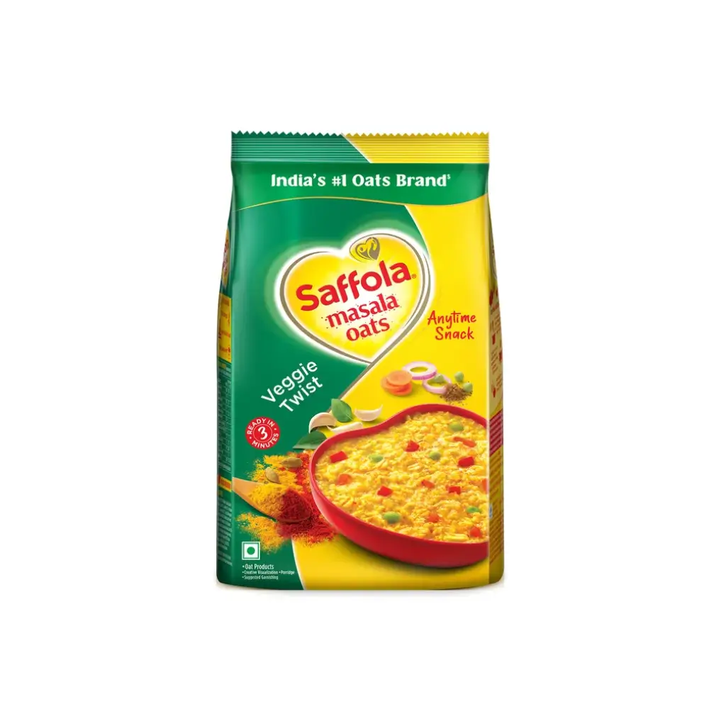 SAFFOLA MASALA OATS VEGGIE TWIST WITH MILLETS 500 GM