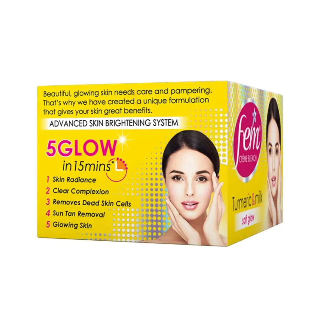 FEM CREME BLEACH TURMERIC & MILK 24G