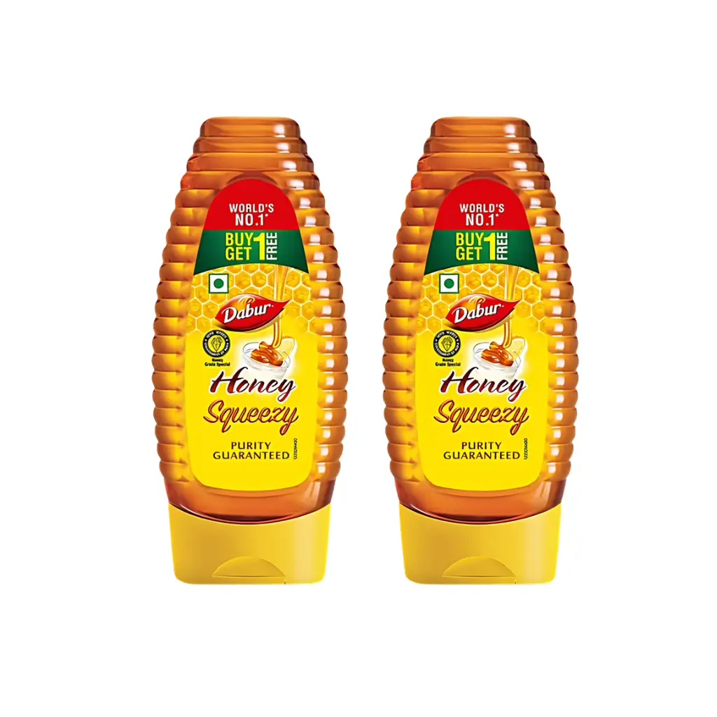DABUR HONEY SQUEEZY 400 GM BUY 1 GET 1 FREE