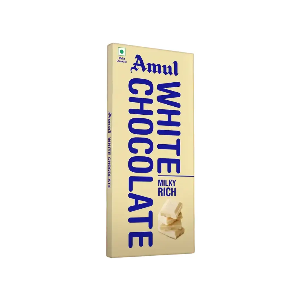 AMUL WHITE CHOCOLATE 150 GM