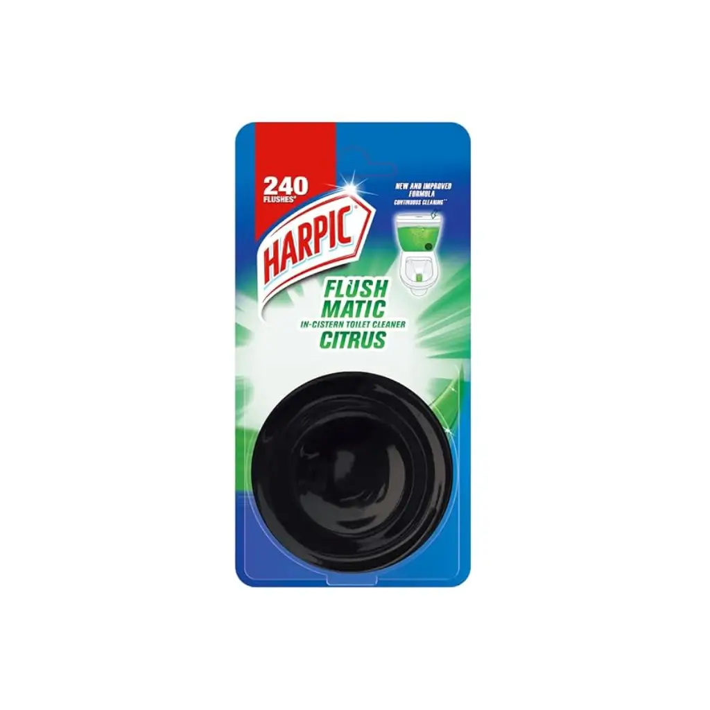 HARPIC FLUSH MATIC IN CISTERN TOILET CLEANER CITRUS 2* 50 GM