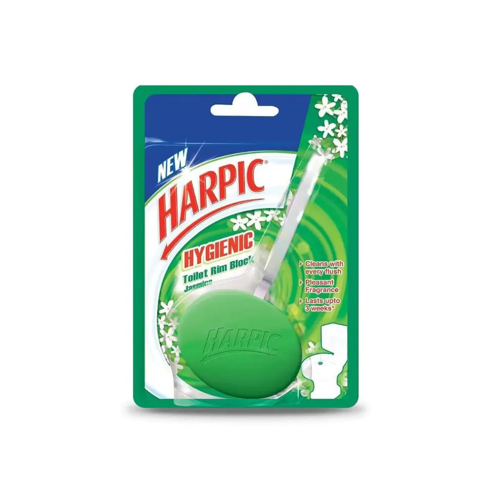 HARPIC HYGIENIC TOILET RIM BLOCK JASMINE 26 GM